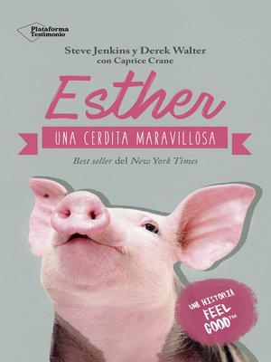 cover image of Esther, una cerdita maravillosa
